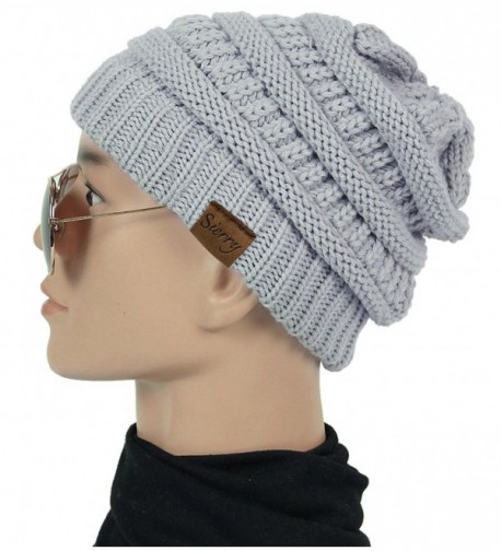Sierry Stretch Cable Beanie Ribbed