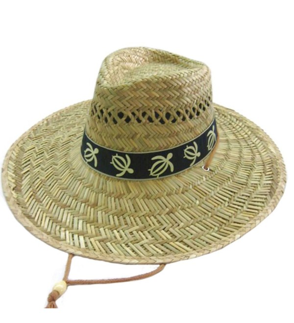 WP Farmers turtle printed band sun block bigbrim straw hat CE11KXD7HQL