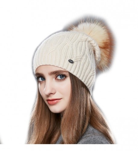 URSFUR Slouchy Bobble Skullies Headwear