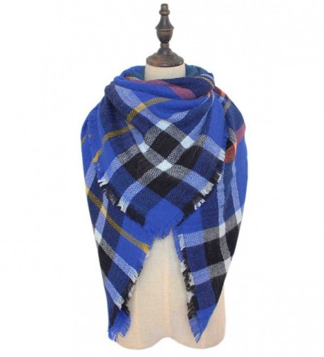 Fashion Womens Winter Plaid Blanket