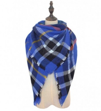 Fashion Womens Winter Plaid Blanket