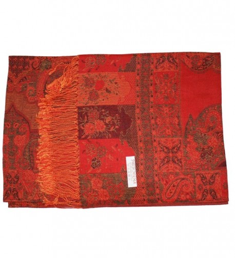 Ted Jack Tapestry Reversible Pashmina in Wraps & Pashminas