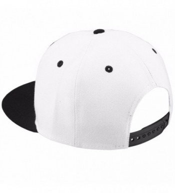 Samtree Snapback Patchwork Baseball 02 White in Women's Baseball Caps