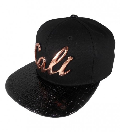 Cap2shoes Cali Metal Snapback Bronze