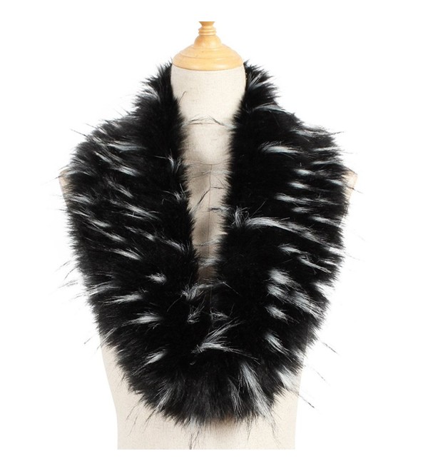 1920s faux fur shawl