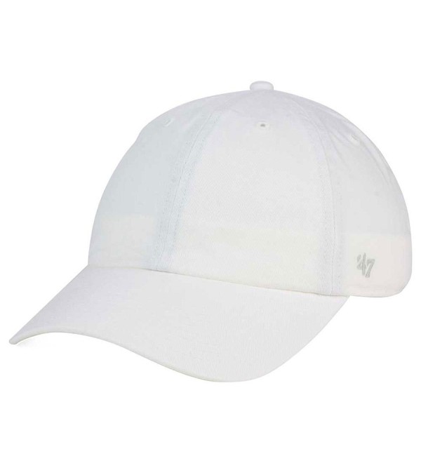 '47 Brand Clean Up Blank Dad Hat - One Size - White - CG1825N365I