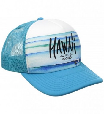 Rip Curl Women's Goldfish Kiss Trucker Hat - Blue/Blue/Blue - C112MASIRHX