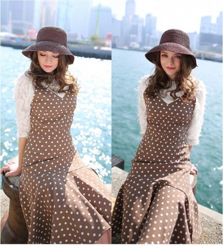 RIONA Womens Hand Woven Foldable Fisherman in Women's Sun Hats