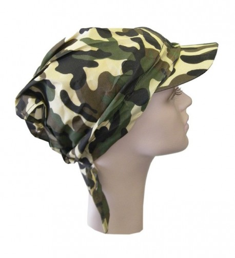 Camouflage Bandana Visor Unisex Army