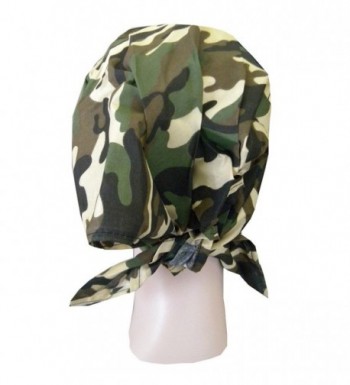 Camouflage Bandana Visor Unisex Army in Women's Visors