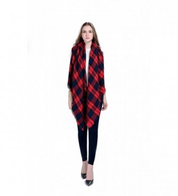 Luxina Large Tartan Square Pashmina in Fashion Scarves