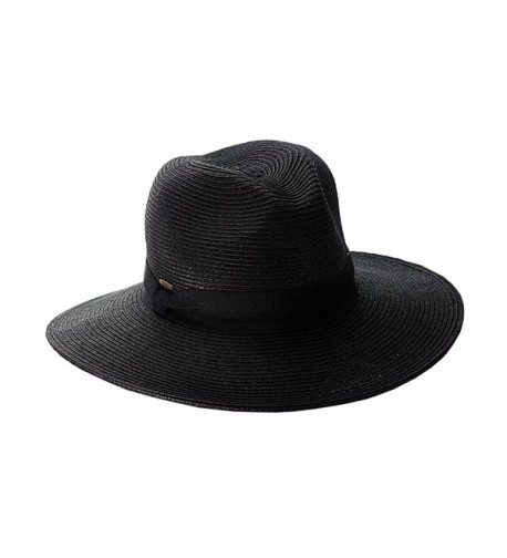 NYFASHION101 Lightweight Solid Panama Fedora in Women's Fedoras