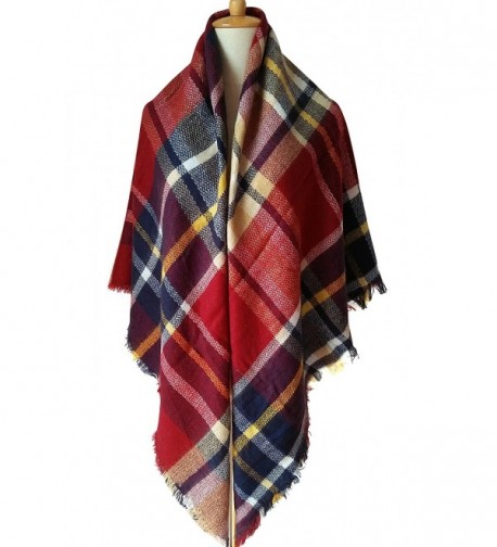 MOTINE Blanket Stylish Pashmina Burgundy