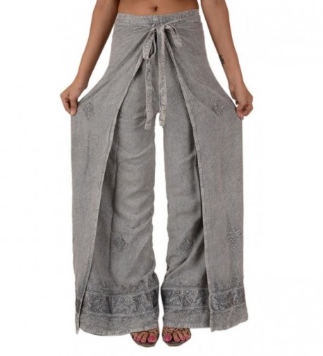 SNS Rayon Embroidered Aladdin Pant