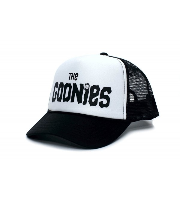 Goonies Unisex-Adult One-Size Black/White Trucker Hat - CT11VRX3EK9