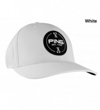 Ping Golf- 2016 Patch Cap - White - C012NV5V1YY