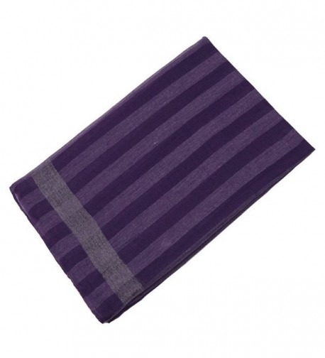 Striped Lightweight Shawls Elegant Scarves