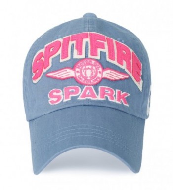 ililily Spitfire Baseball Adjustable Trucker