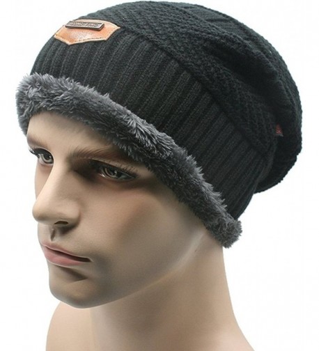 Toptim Lined Unisex Winter Beanies in Men's Skullies & Beanies