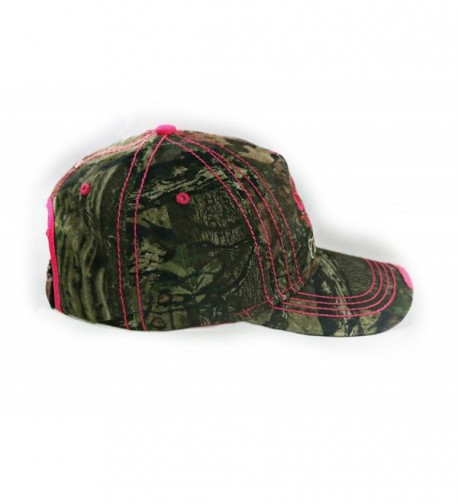 Hot Pink Camo Cutie Cap in Women's Baseball Caps