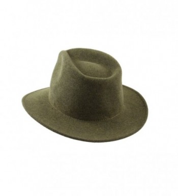 Classic Italy Traveller Teardrop Fedora in Men's Fedoras