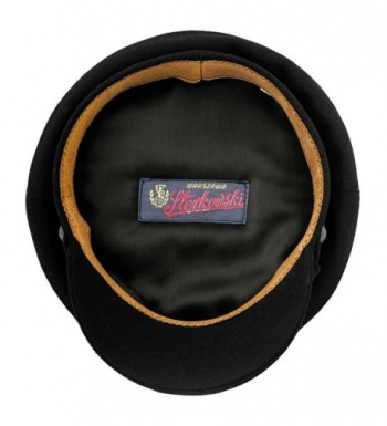 Fisherman Style Maciejówka Fiddler Cap Black C911K4VELY3