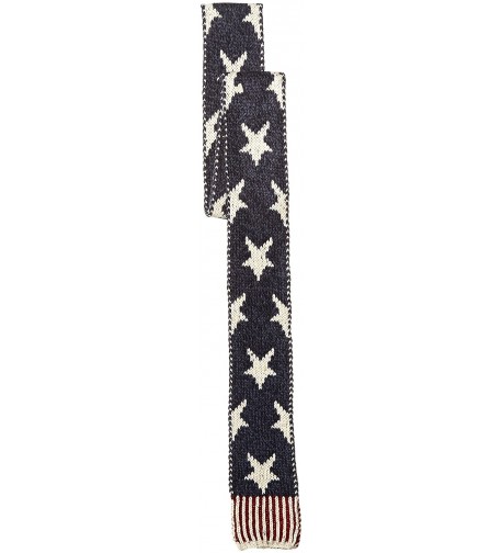 Luks Womens America Skinny Scarf Stars