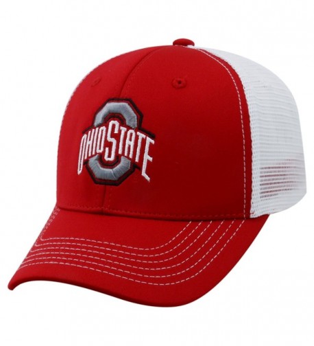 Top of the World NCAA-Ranger Trucker Mesh-Adjustable Snapback Hat Cap - Ohio State Buckeyes - CI186UIUT8R