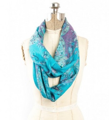 Bohomonde Infinity Pashmina Turquoise Lavendar