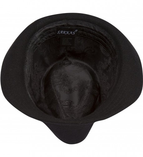 Sakkas Original Unisex Structured Fedora