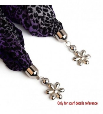Leopard Printing Pendant Jewelry Nl 2140 in Fashion Scarves