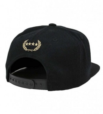 FIELD GRADE Snapback Black Gold in Men's Baseball Caps