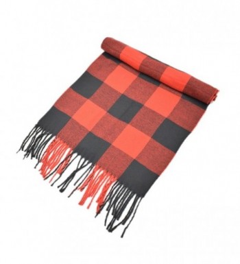 Winter Fashion Cashmere Plaid Print in Fashion Scarves