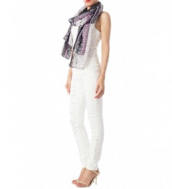 iB iP Patterned Lightweight Oversized Fashion in Fashion Scarves