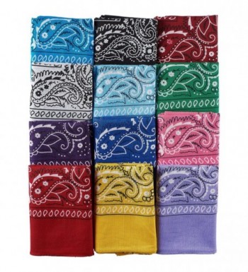 NJ Novelty Assorted Bandanas Pre tied