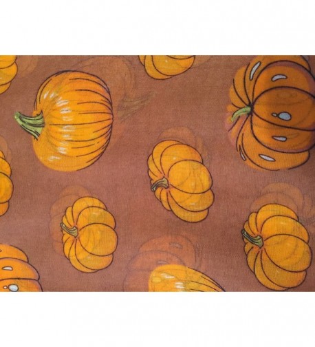 Pamper Yourself Now Pumpkin Halloween in Fashion Scarves