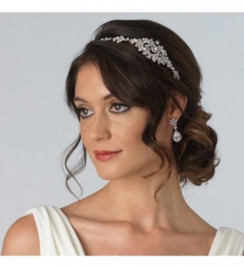 USABride Art Deco Inspired Rhinestone Headband