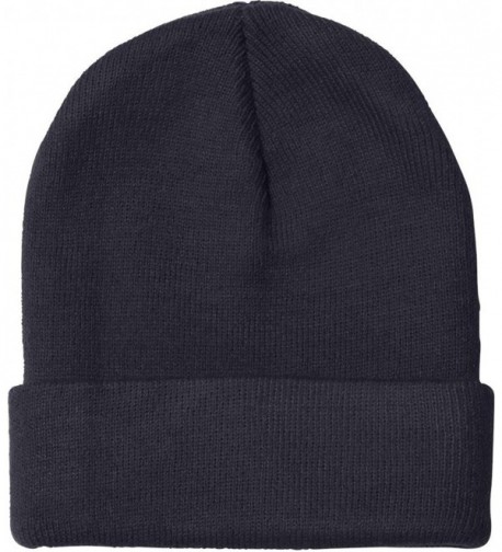 Bayside Knit Cuff Beanie - Navy - CX11CYQGASF