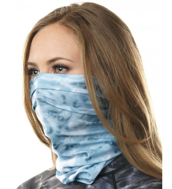 Aqua Design Protection Headwear Scrunchie - Aqua Sky - C212GMBIEHX