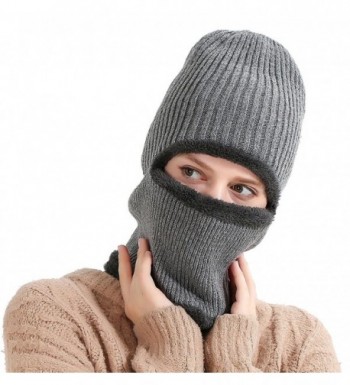 Runtlly Windproof Winter Knitted Balaclava in Women's Cold Weather Neck Gaiters