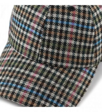 Depot Unisex Blend Baseball Plaid in Men's Baseball Caps