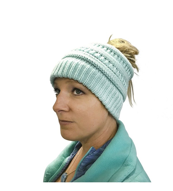 Critical One Messy Beanie Women - Turquoise - CI1805UUO98