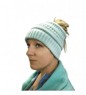 Critical One Messy Beanie Women - Turquoise - CI1805UUO98