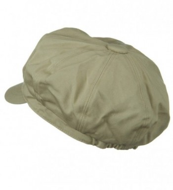 Big Size Cotton Newsboy Hat in Men's Newsboy Caps