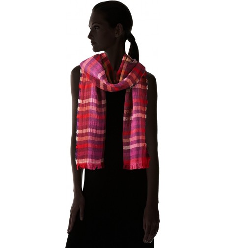 Echo Womens Bright Stripes Wrap in Wraps & Pashminas