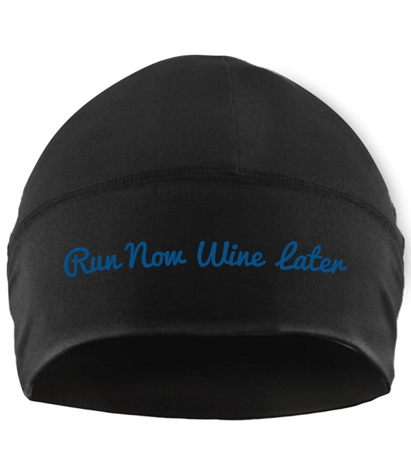 Gone For a Run Run Technology Beanie Performance Hat - Run Now Wine Later - CN12CWOJPUJ