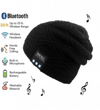 NINE BULL Bluetooth Slouchy Beanies