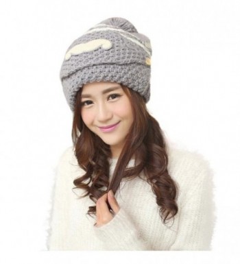 Tuscom Women Winter Beard Beanies