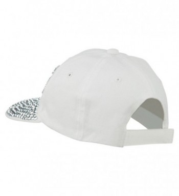 Boss Stones Jewel Cap White