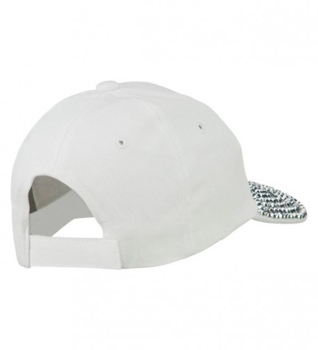 Boss Stones Jewel Cap White in Women's Baseball Caps